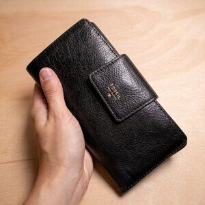 Black Fossil Leather Wallet